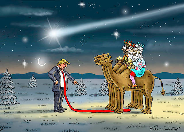 Trump’s 49th week in office | In cartoons