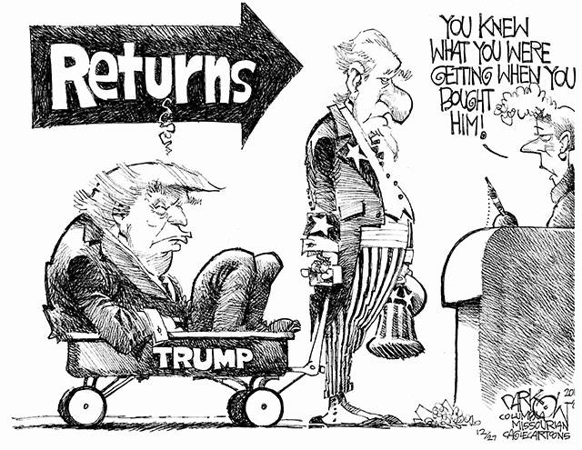 Trump’s 49th week in office | In cartoons