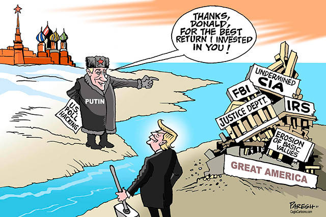 Trump’s 49th week in office | In cartoons