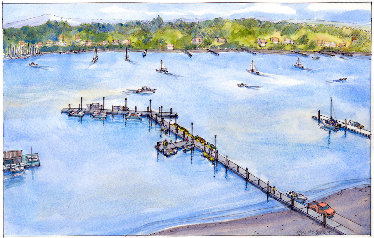 Night work planned at Bainbridge’s city dock