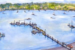Night work planned at Bainbridge’s city dock