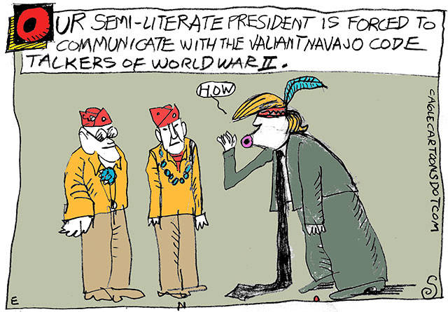 Trump’s 45th week in office | In cartoons