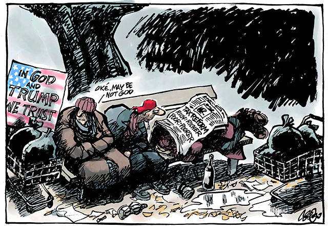 Trump’s 46th week in office | In cartoons