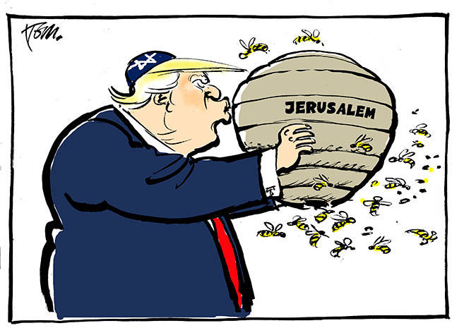 Trump’s 46th week in office | In cartoons