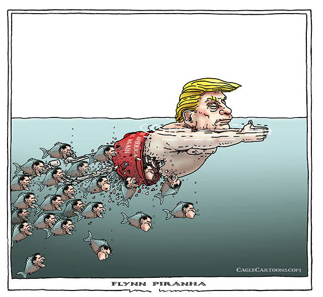 Trump’s 46th week in office | In cartoons