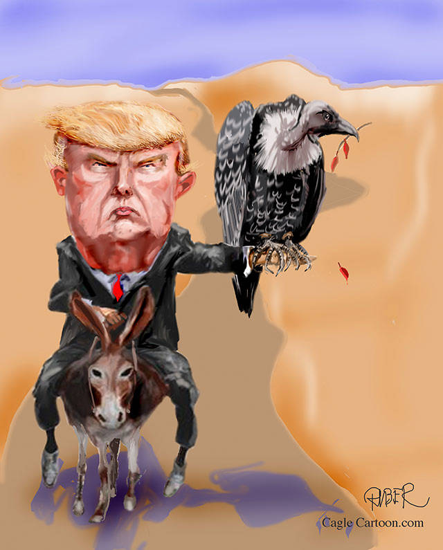 Trump’s 46th week in office | In cartoons