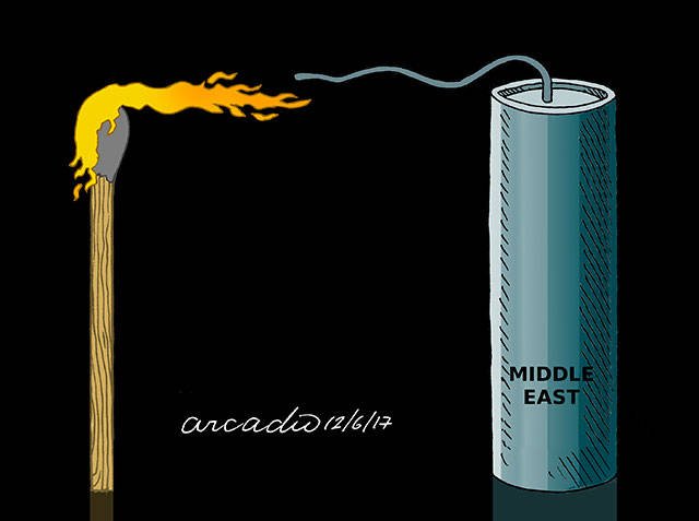 Trump’s 46th week in office | In cartoons