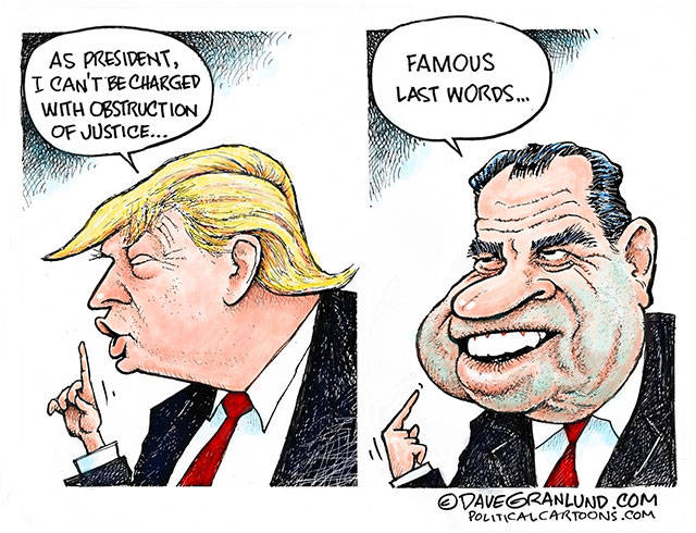 Trump’s 46th week in office | In cartoons