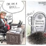 Trump’s 46th week in office | In cartoons