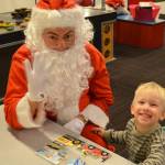Kids have fun at museum playtime with Santa