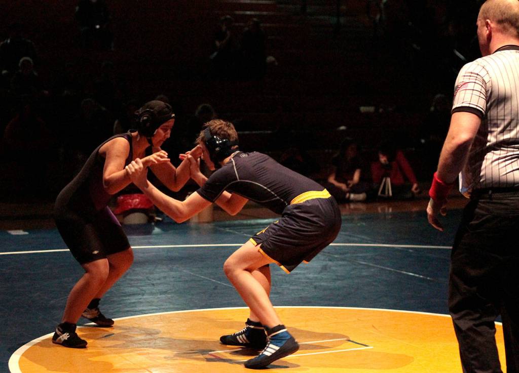Spartans win some, lose some in year’s first home wrestling meet | Photo gallery