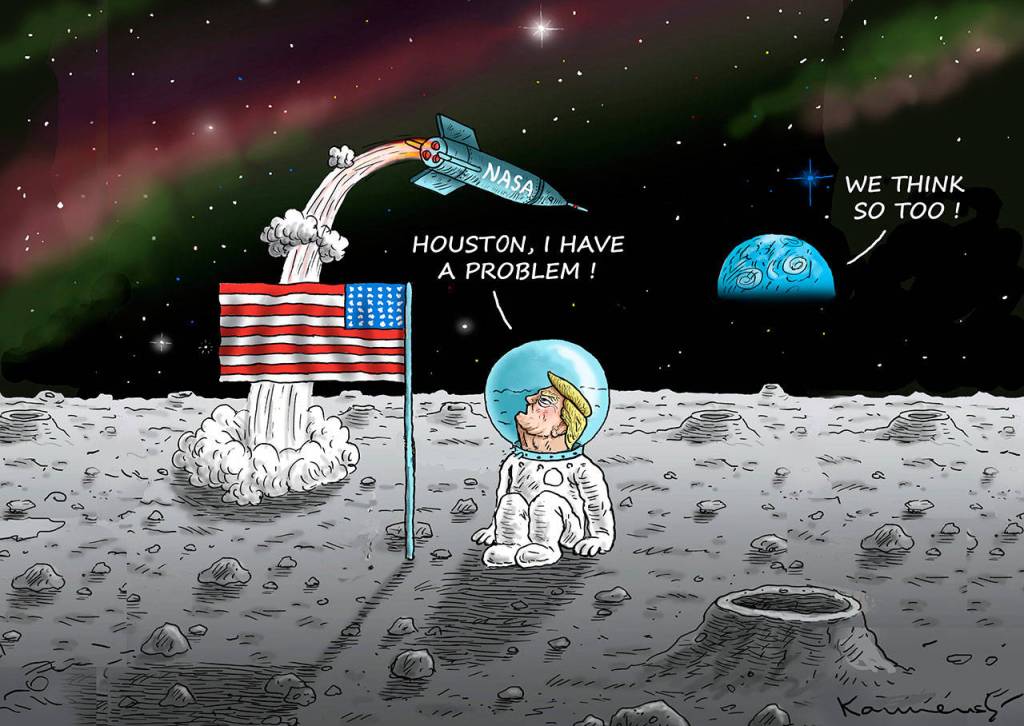 Trump’s 47th week in office | In cartoons