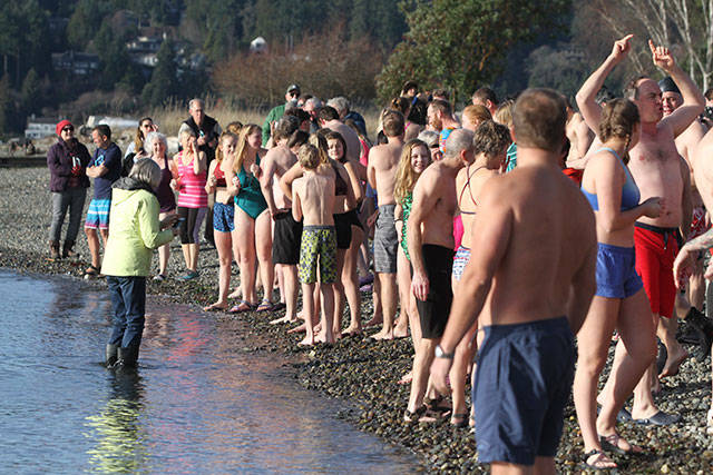 Bainbridge Island 2018 polar bear plunge | Photo gallery