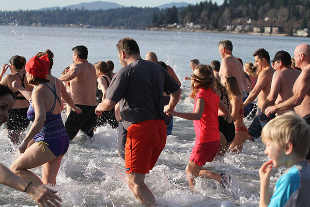 Bainbridge Island 2018 polar bear plunge | Photo gallery