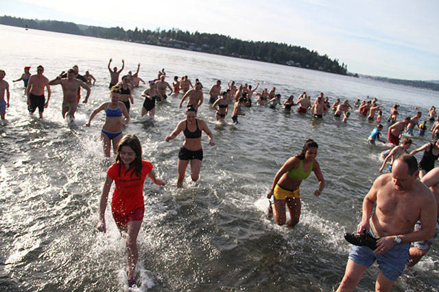 Bainbridge Island 2018 polar bear plunge | Photo gallery