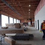 Luciano Marano | Bainbridge Island Review - The newly rebuilt Bainbridge Island Fire Department headquarters at Station 21, on Madison Avenue, is set to reopen on schedule on May 1.