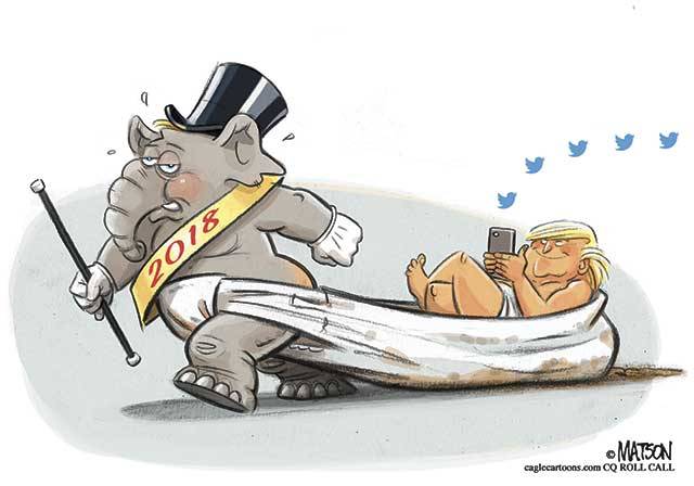 Trump’s 50th week in office | In cartoons