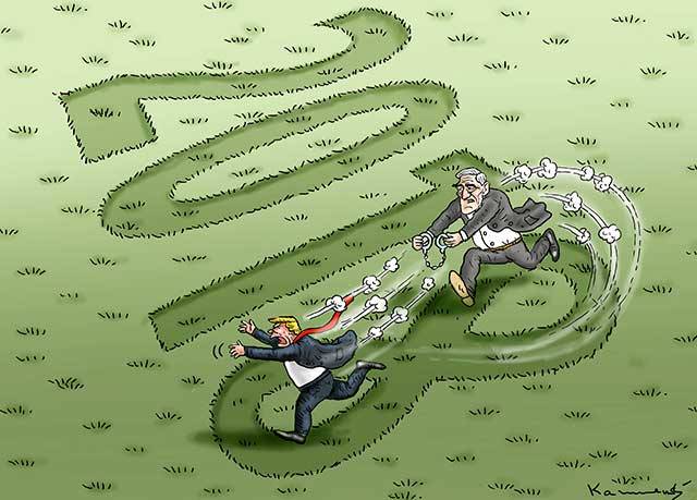 Trump’s 50th week in office | In cartoons