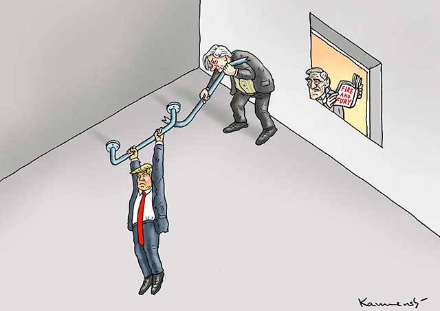 Trump’s 50th week in office | In cartoons