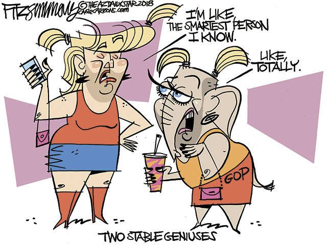 Trump’s 51st week in office | In cartoons