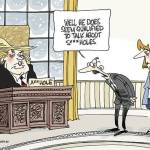 Trump’s 51st week in office | In cartoons