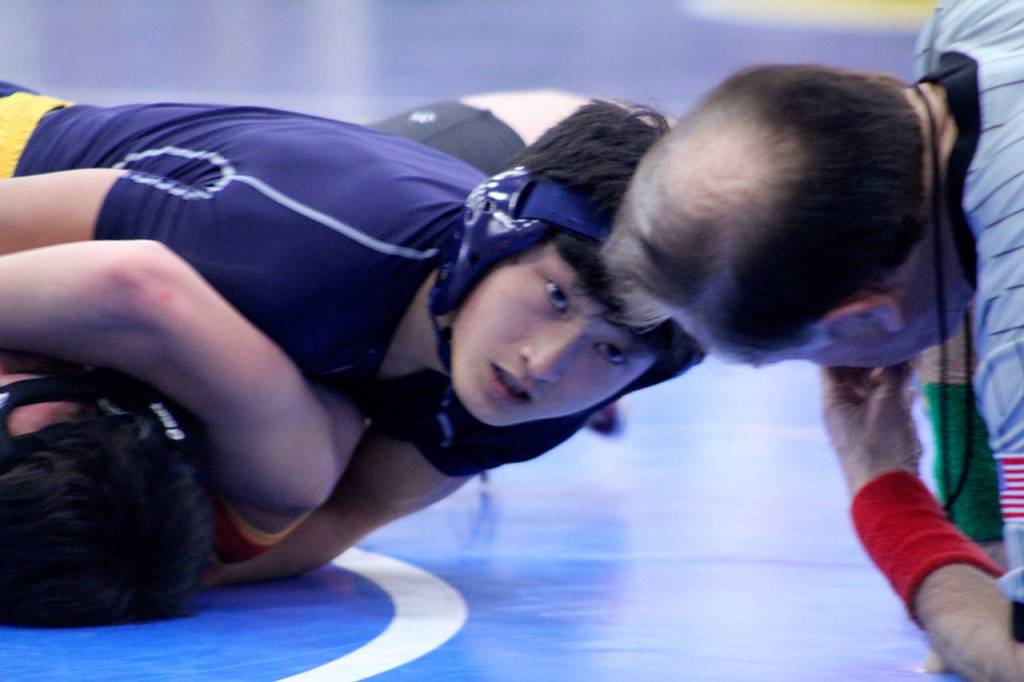 Bainbridge grapplers wrestle to fifth place at 2018 Island Invitational | Photo gallery