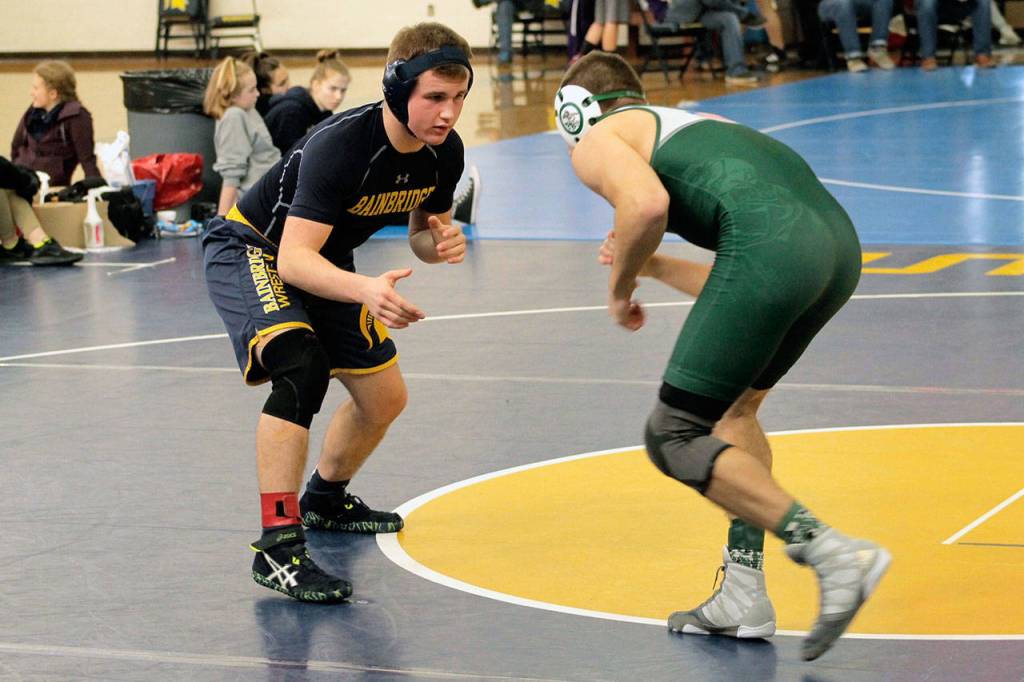 Bainbridge grapplers wrestle to fifth place at 2018 Island Invitational | Photo gallery