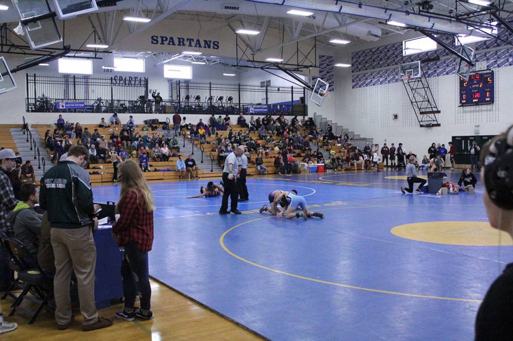 Bainbridge grapplers wrestle to fifth place at 2018 Island Invitational | Photo gallery