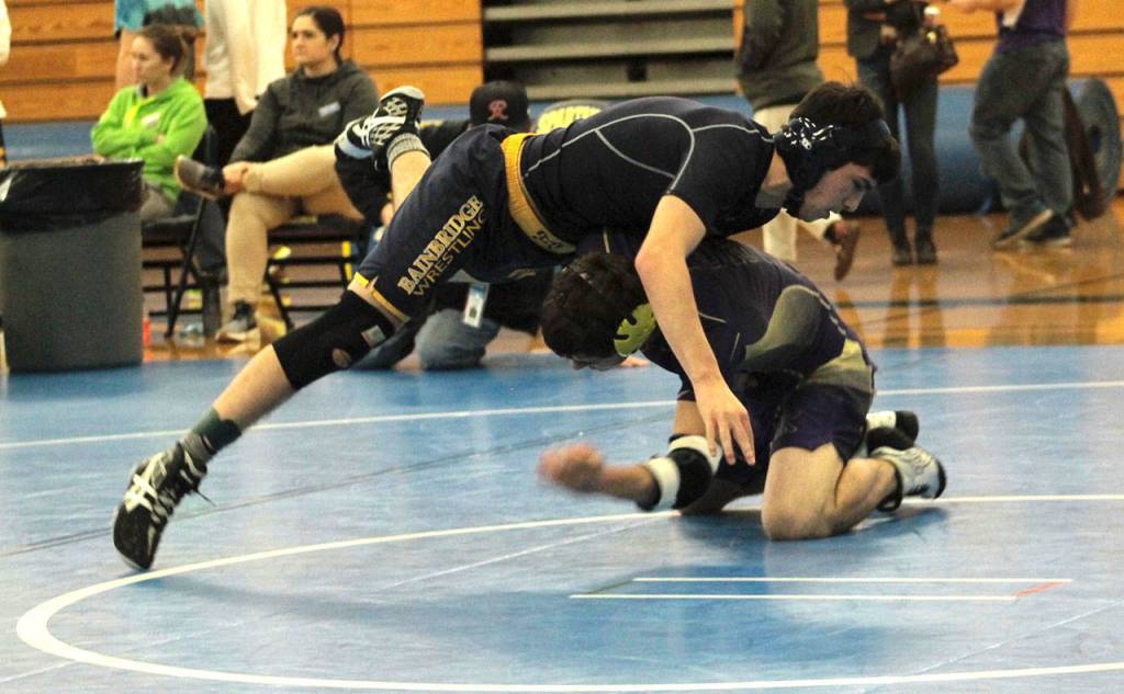Bainbridge grapplers wrestle to fifth place at 2018 Island Invitational | Photo gallery