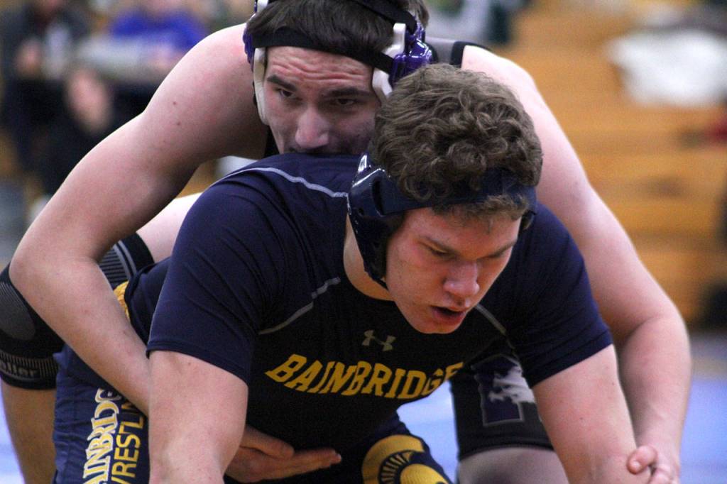 Bainbridge grapplers wrestle to fifth place at 2018 Island Invitational | Photo gallery