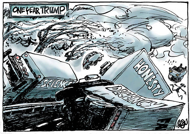 Trump’s 52nd week in office | In cartoons