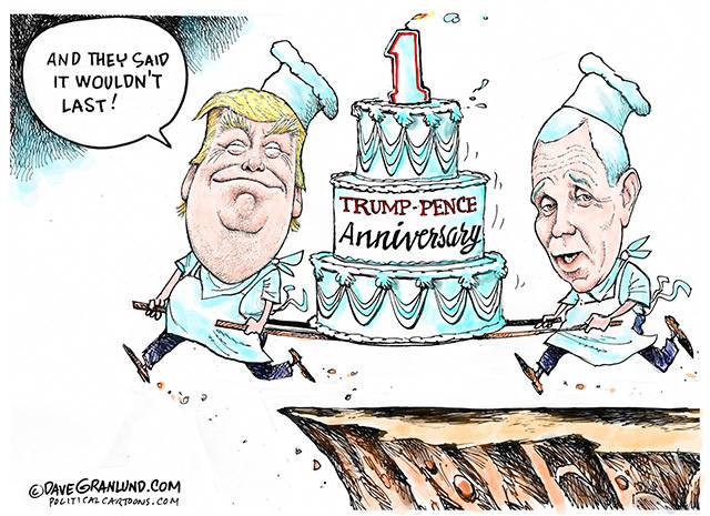 Trump’s 52nd week in office | In cartoons