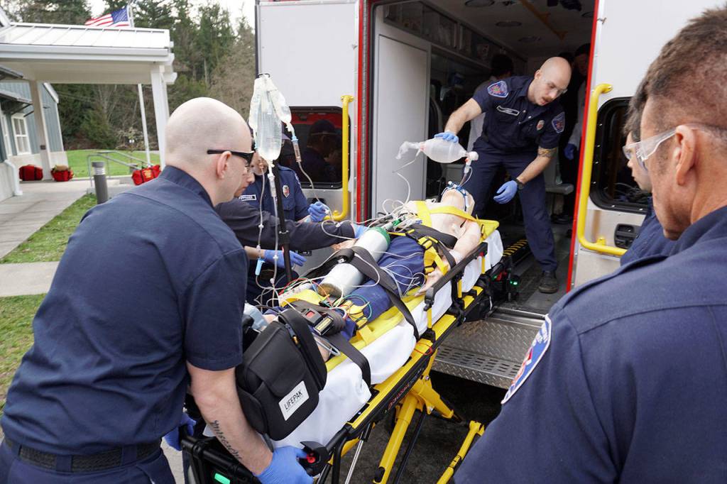 Set for the worst: BIFD hosts ‘Mega Code’ paramedic training | Photo gallery