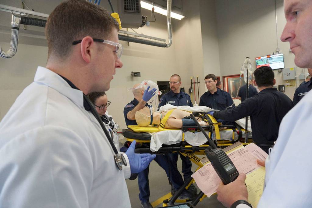 Set for the worst: BIFD hosts ‘Mega Code’ paramedic training | Photo gallery