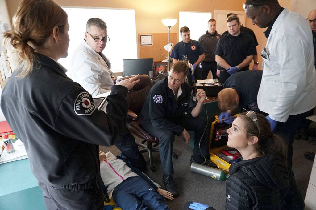 Set for the worst: BIFD hosts ‘Mega Code’ paramedic training | Photo gallery