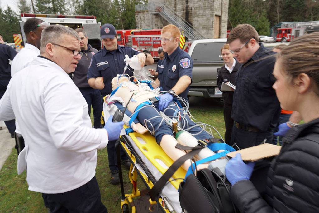 Set for the worst: BIFD hosts ‘Mega Code’ paramedic training | Photo gallery