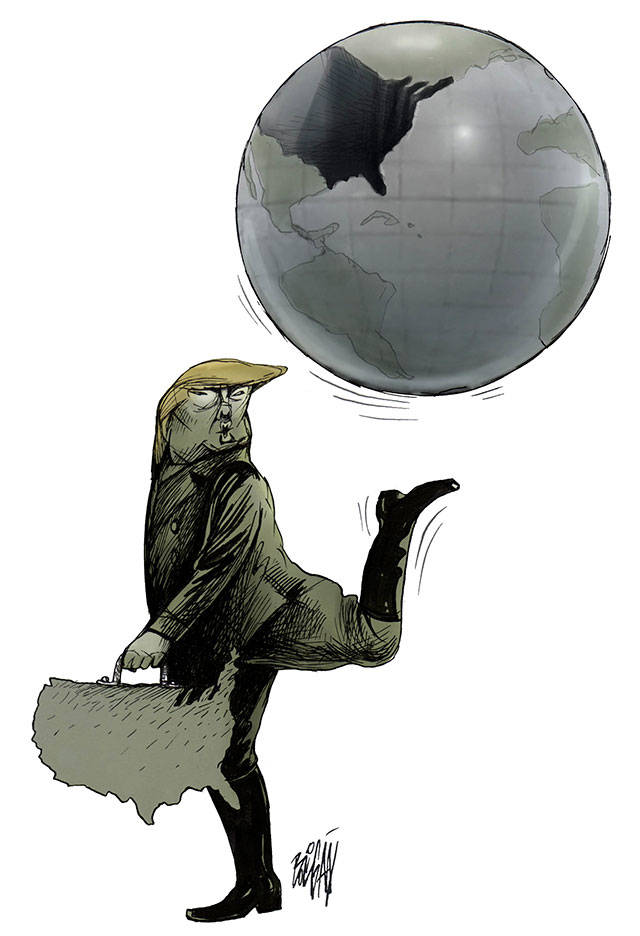 Trump’s 53rd week in office | In cartoons