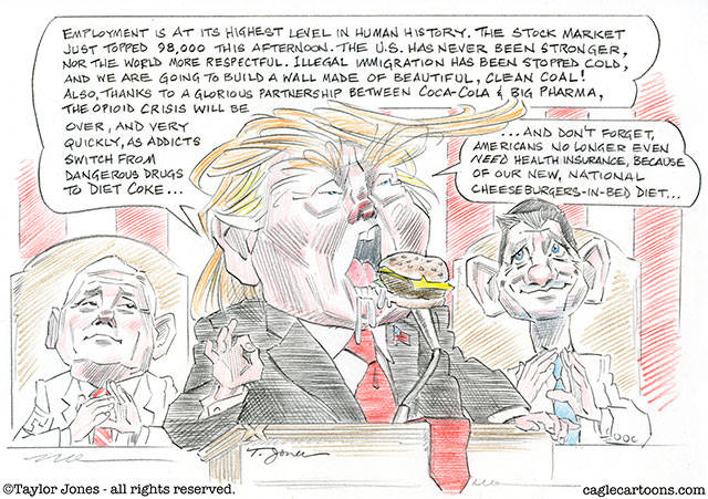 Trump’s 54th week in office | In cartoons