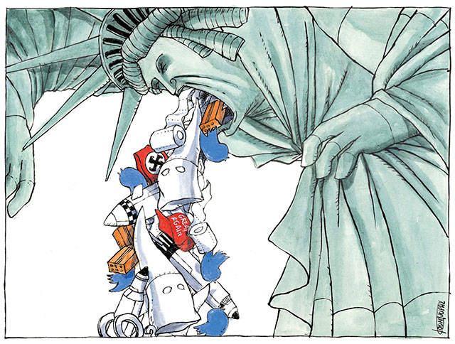 Trump’s 54th week in office | In cartoons