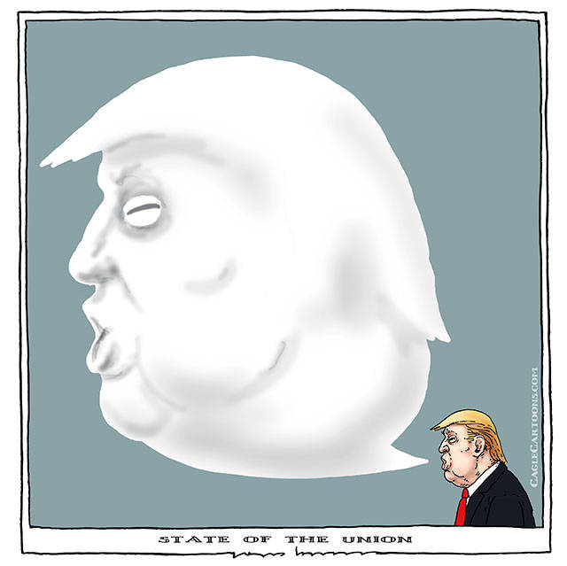 Trump’s 54th week in office | In cartoons