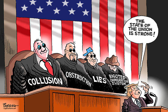 Trump’s 54th week in office | In cartoons