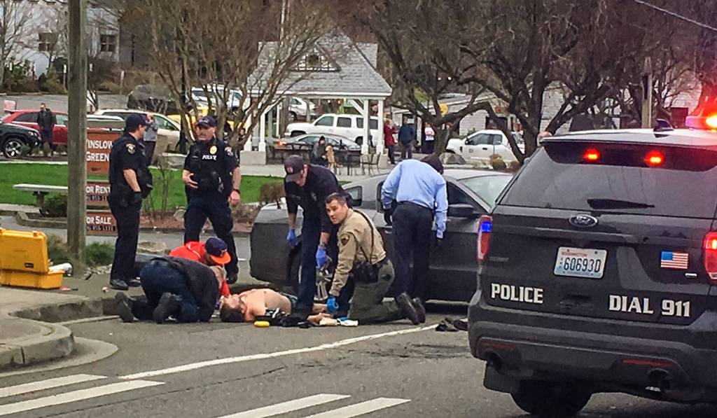 A view of the scene: Photos from Wednesday’s shooting in Winslow | Photo gallery