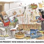 Trump’s 55th week in office | In cartoons