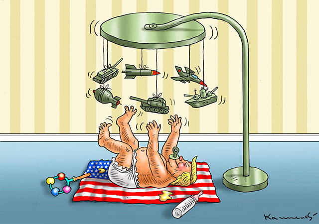 Trump’s 55th week in office | In cartoons