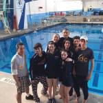 Divers place at season opener