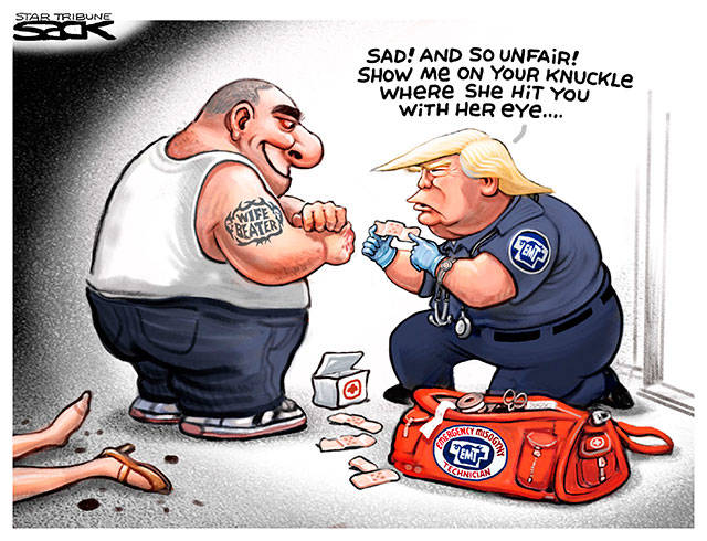 Trump’s 56th week in office | In cartoons