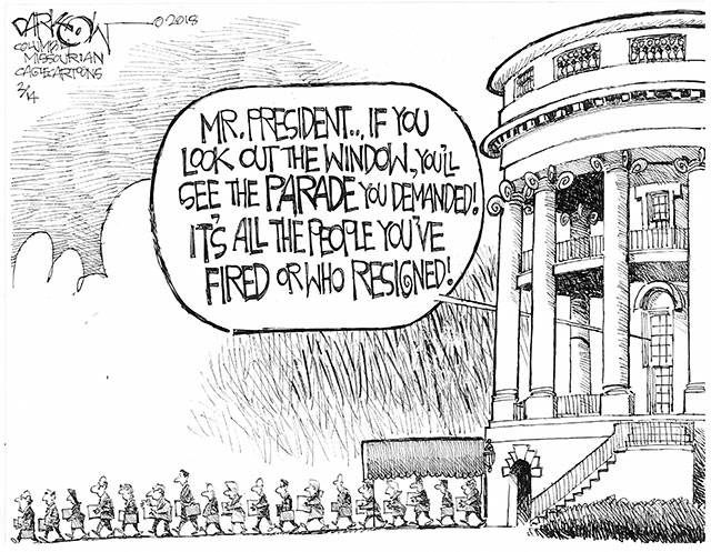 Trump’s 56th week in office | In cartoons