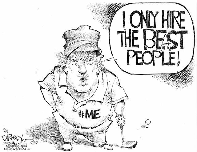 Trump’s 56th week in office | In cartoons