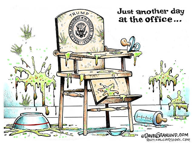 Trump’s 56th week in office | In cartoons