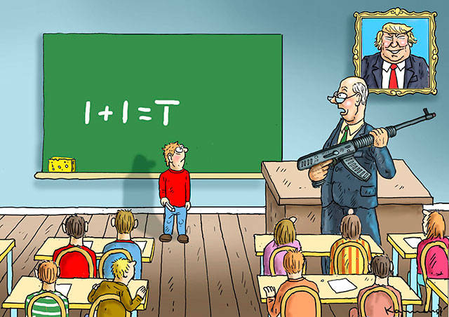 Trump’s 57th week in office | In cartoons